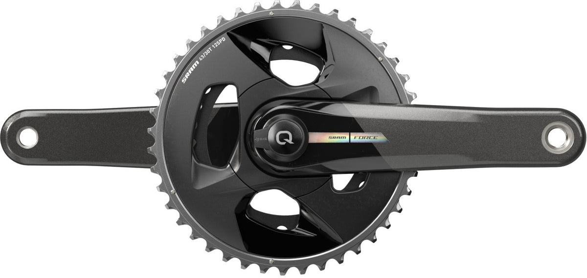 Bielas SRAM Quarq Force 1x AXS Wide 40T DM, 177,5mm, Medición en eje sin pedalier, DUB