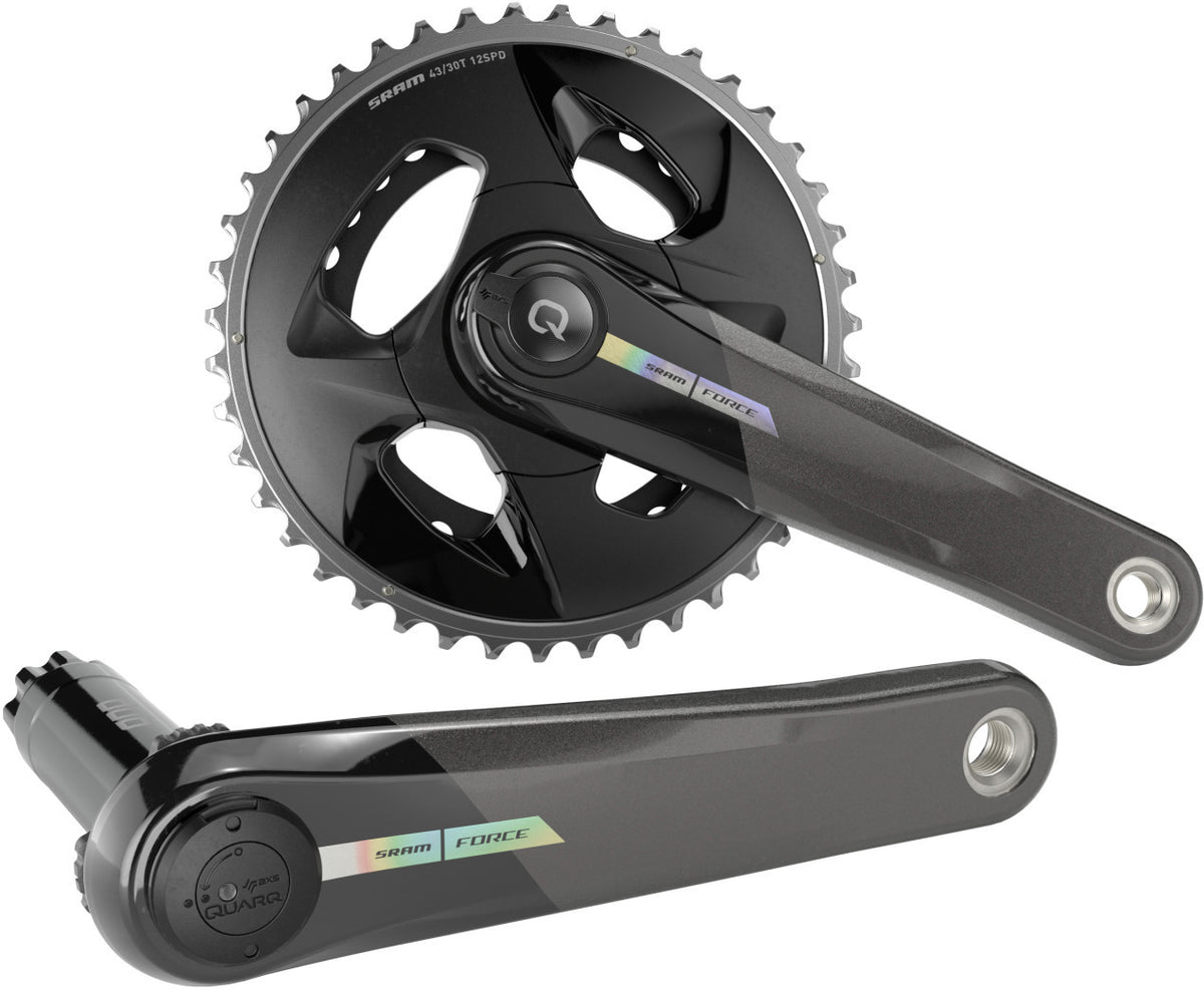 Bielas SRAM Quarq Force 1x AXS Wide 40T DM, 177,5mm, Medición en eje sin pedalier, DUB