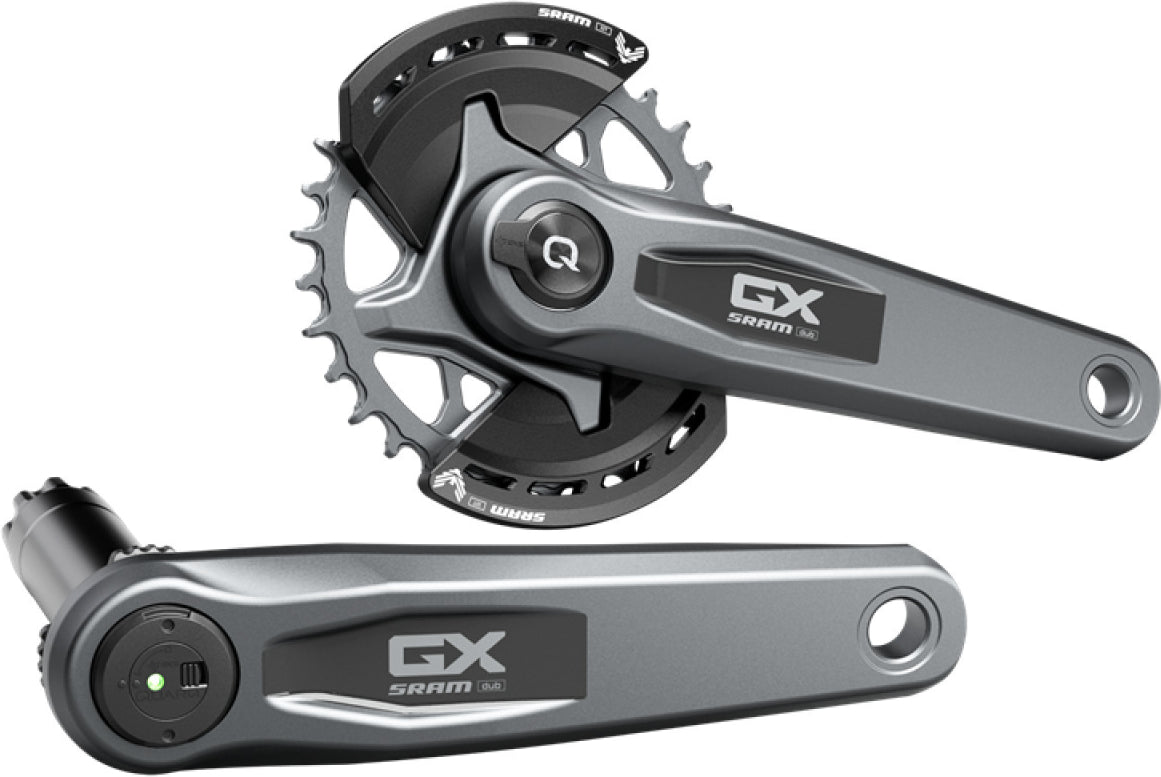 Bielas SRAM Quarq GX Eagle T-Type AXS 175mm, 32T, potenciómetro de eje sin pedalier, DUB, QF: 174mm, CL55