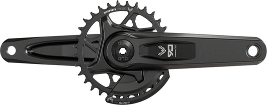 Juego de Bielas SRAM Eagle 90 DUB T-Type 175 mm, 32T Direct Mount, Negro Sin Cazoletas, Q-Factor: 174 mm, Línea de Cadena: 55 mm