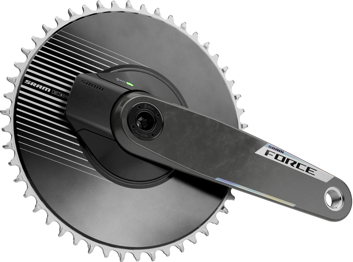 Sram Kurbelgarnitur Quarq Force Aero E1 160mm, 50t, Spidermessung Ohne Innenlager, Dub