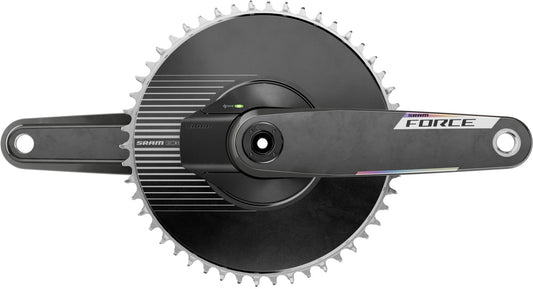Juego de bielas SRAM Quarq Force Aero E1 160 mm, 50T, medición en araña sin pedalier, DUB