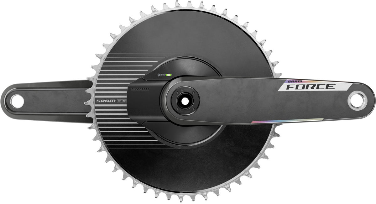 Sram Kurbelgarnitur Quarq Force Aero E1 160mm, 50t, Spidermessung Ohne Innenlager, Dub