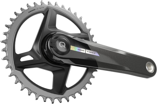Juego de bielas SRAM Quarq Force 1x AXS 40T DM, 175 mm, medición en eje sin pedalier, DUB