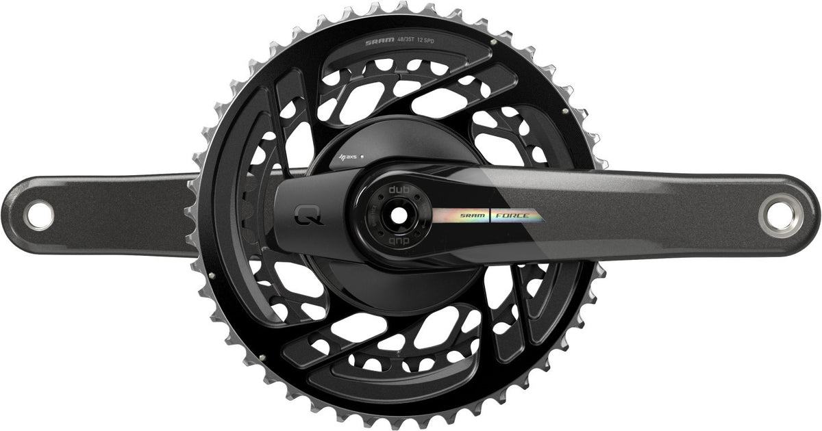 Juego de bielas SRAM Quarq Force 1x AXS 40T DM, 175 mm, medición en eje sin pedalier, DUB