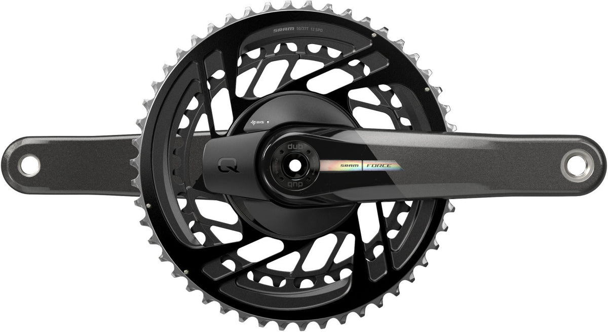 Juego de bielas SRAM Quarq Force 1x AXS 40T DM, 175 mm, medición en eje sin pedalier, DUB