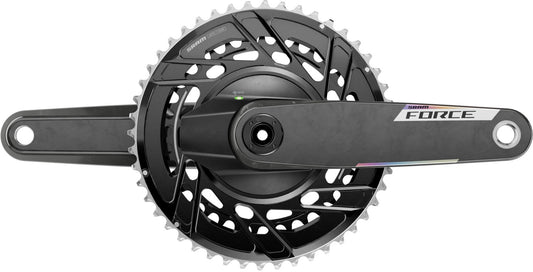 Juego de bielas SRAM Quarq Force E1 160 mm, 50-37T, medición en araña sin pedalier, DUB