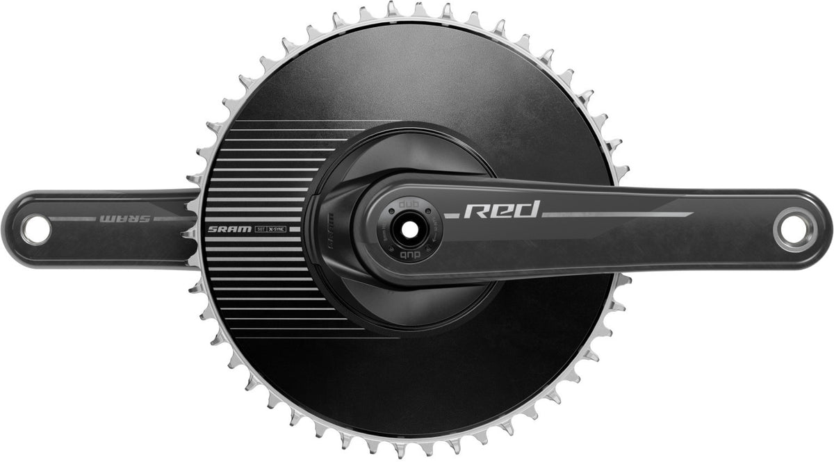 Juego de bielas SRAM RED 1 E1 160mm, 50T Aero sin cazoletas de pedalier, DUB