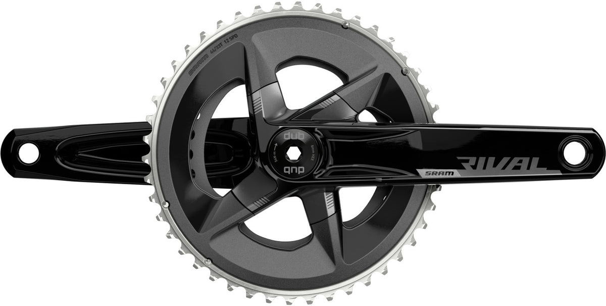 Juego de Bielas SRAM Rival AXS 172,5mm, 48-35T Sin Pedalier, DUB