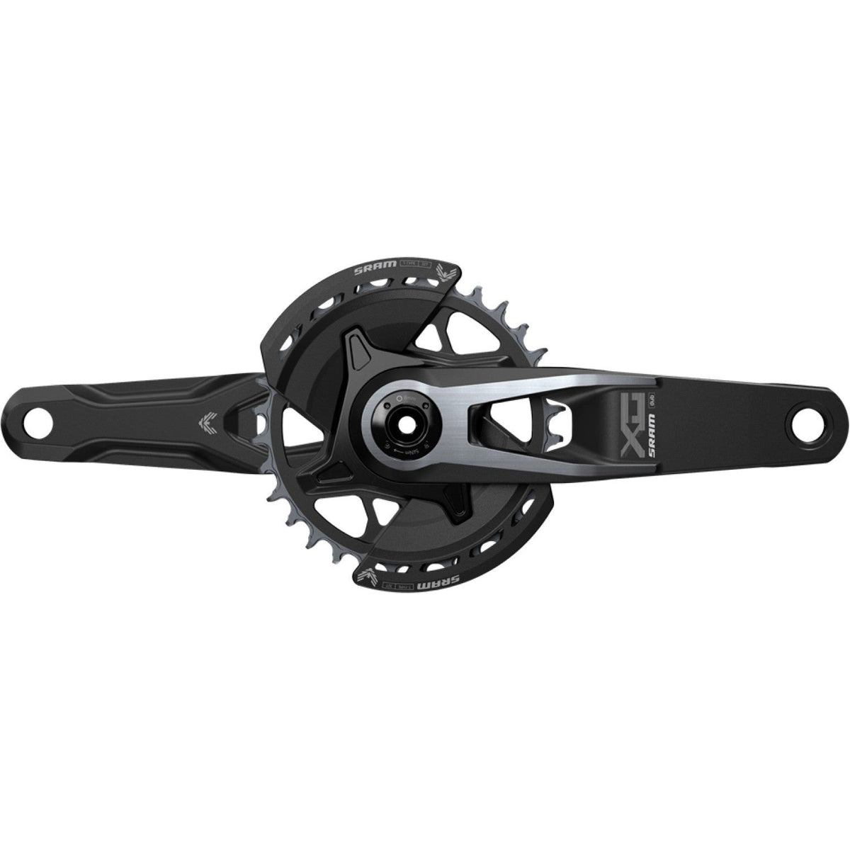 Sram Kurbelgarnitur X0 Eagle V2 Dub Wide 165mm, 32t Dm, Schwarz Ohne Innenlager, Qf:174mm, Cl55