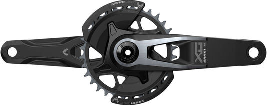 Juego de bielas SRAM X0 Eagle V2 DUB Wide 165 mm, 32T DM, Negro sin pedalier, Q-Factor: 174 mm, CL55