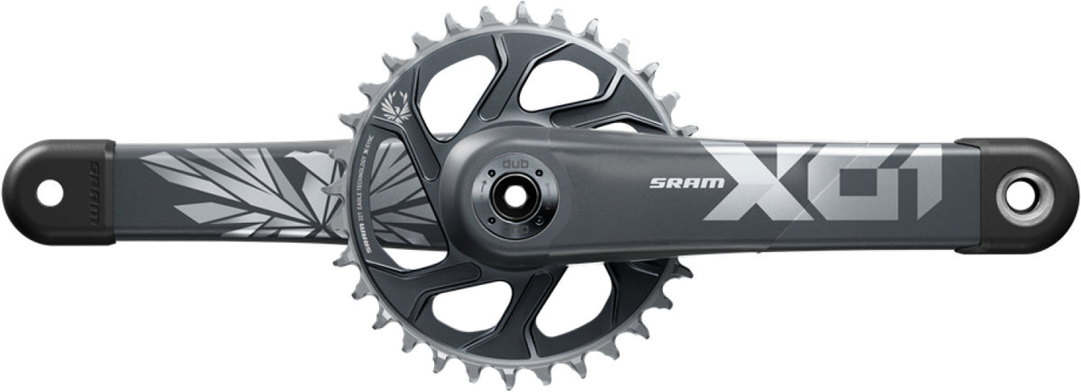 Juego de bielas SRAM X01 Eagle DUB 12v, 175 mm, 32T DM, rojo