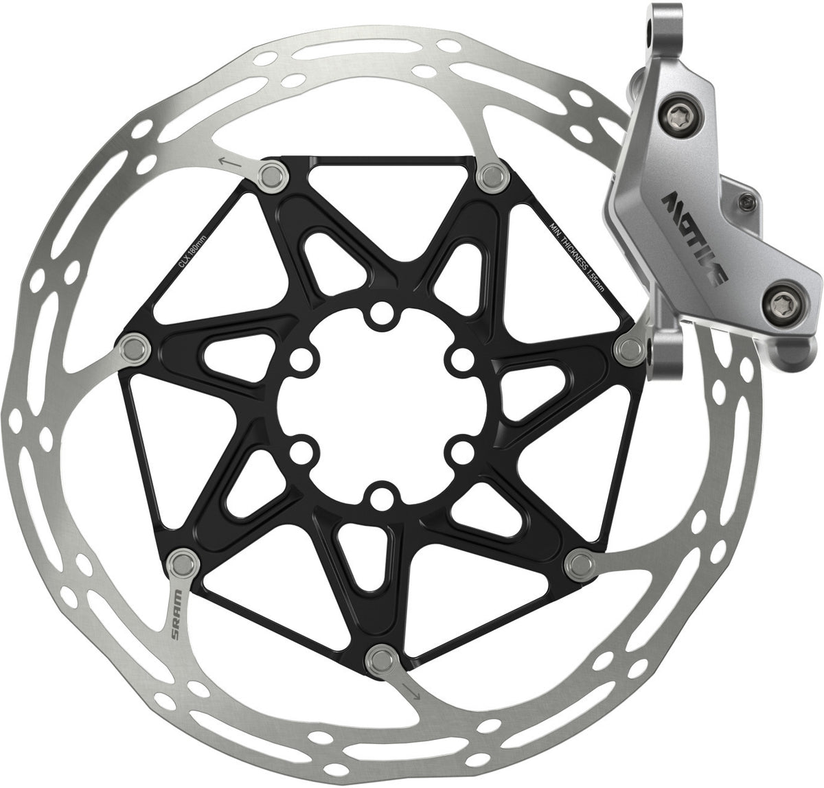 Sram Motive Ultimate - Vorne Clear, 950mm Leitung Ohne Rotor / Adapter