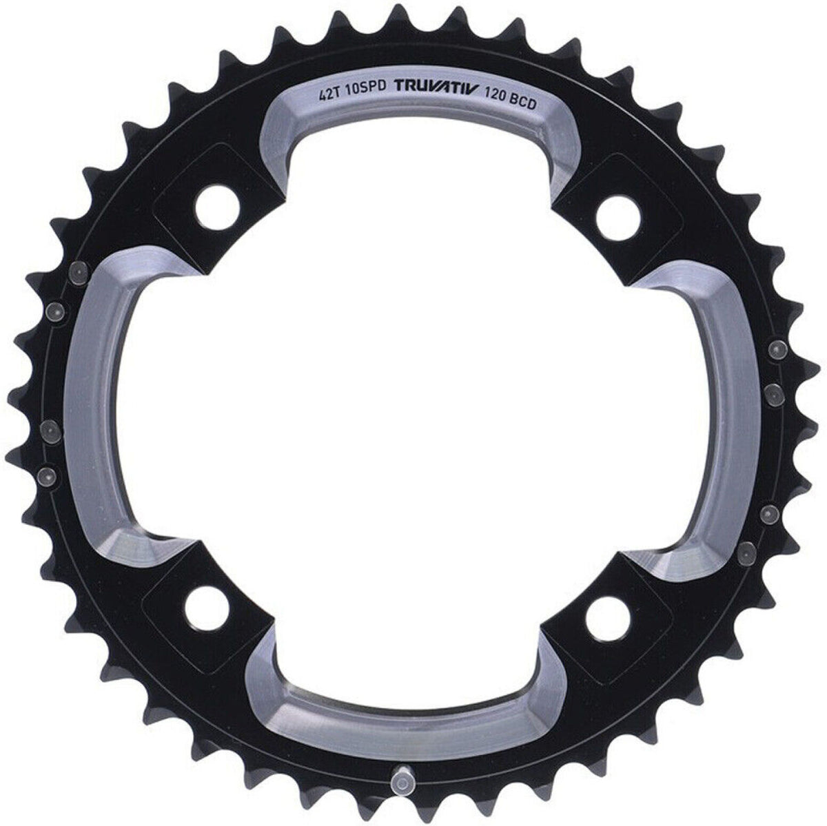 Chain Ring MTB 39t 120 S2 Al6 Long Pin Gxp Cnc 2x10 Black