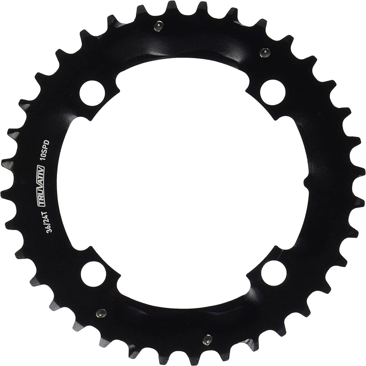 Plato MTB 36D 104 S1 Al3 2x10 Negro Mate (Specialized 36/24)