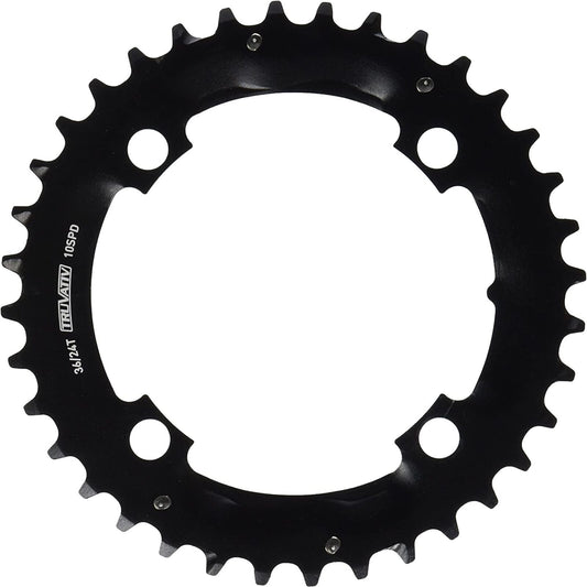 Plato MTB 36D 104 S1 Al3 2x10 Negro Mate (Specialized 36/24)