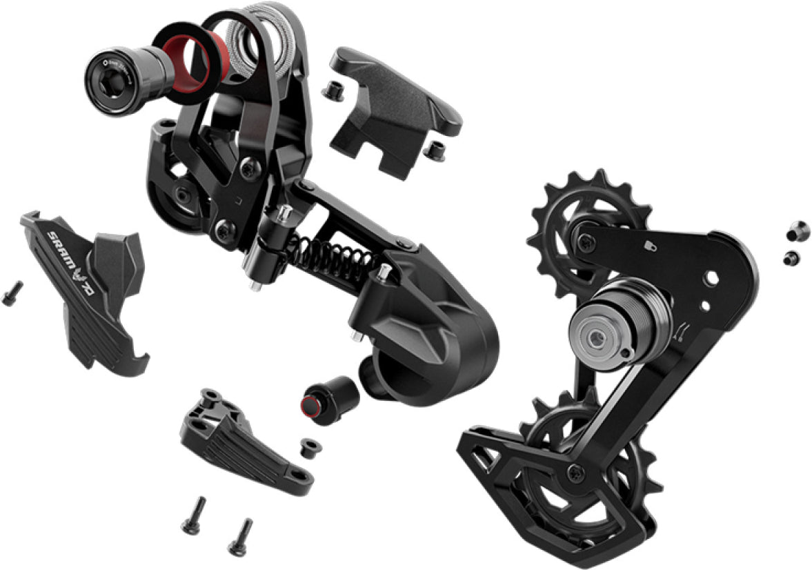 Sram Schaltwerk Eagle 70 T-Type Schwarz