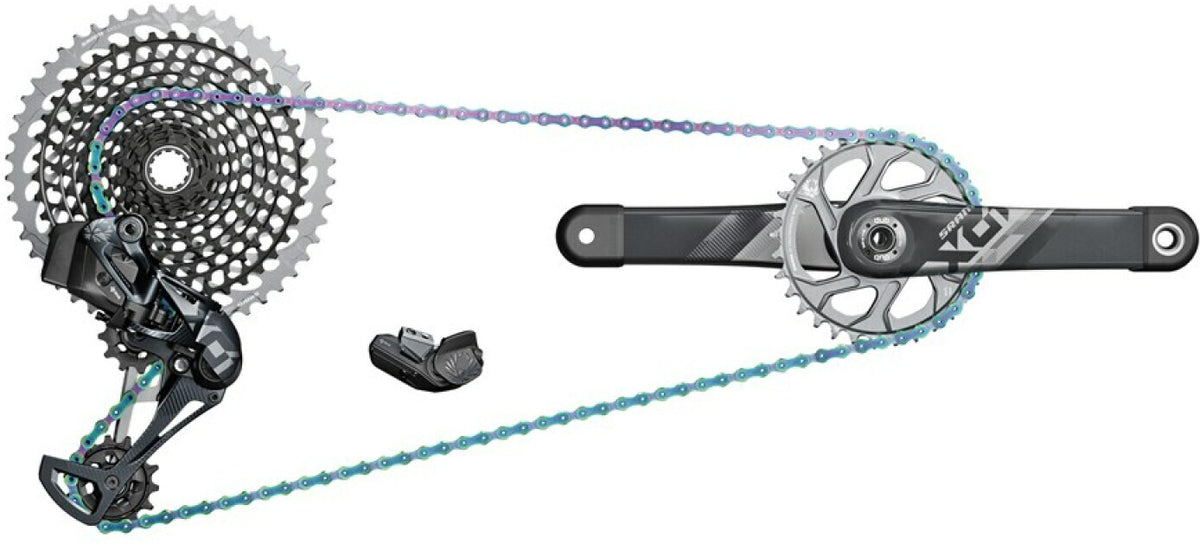 Cambio trasero SRAM X01 Eagle AXS 12v, Lunar Grey sin batería