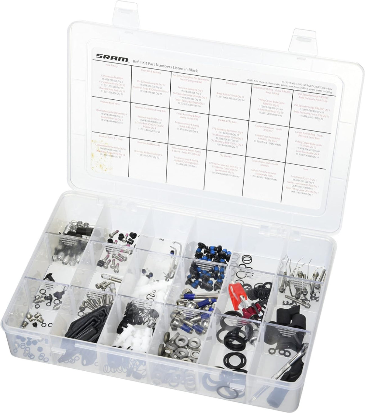 Disc Brake Tackle Box - Guide Brakes
