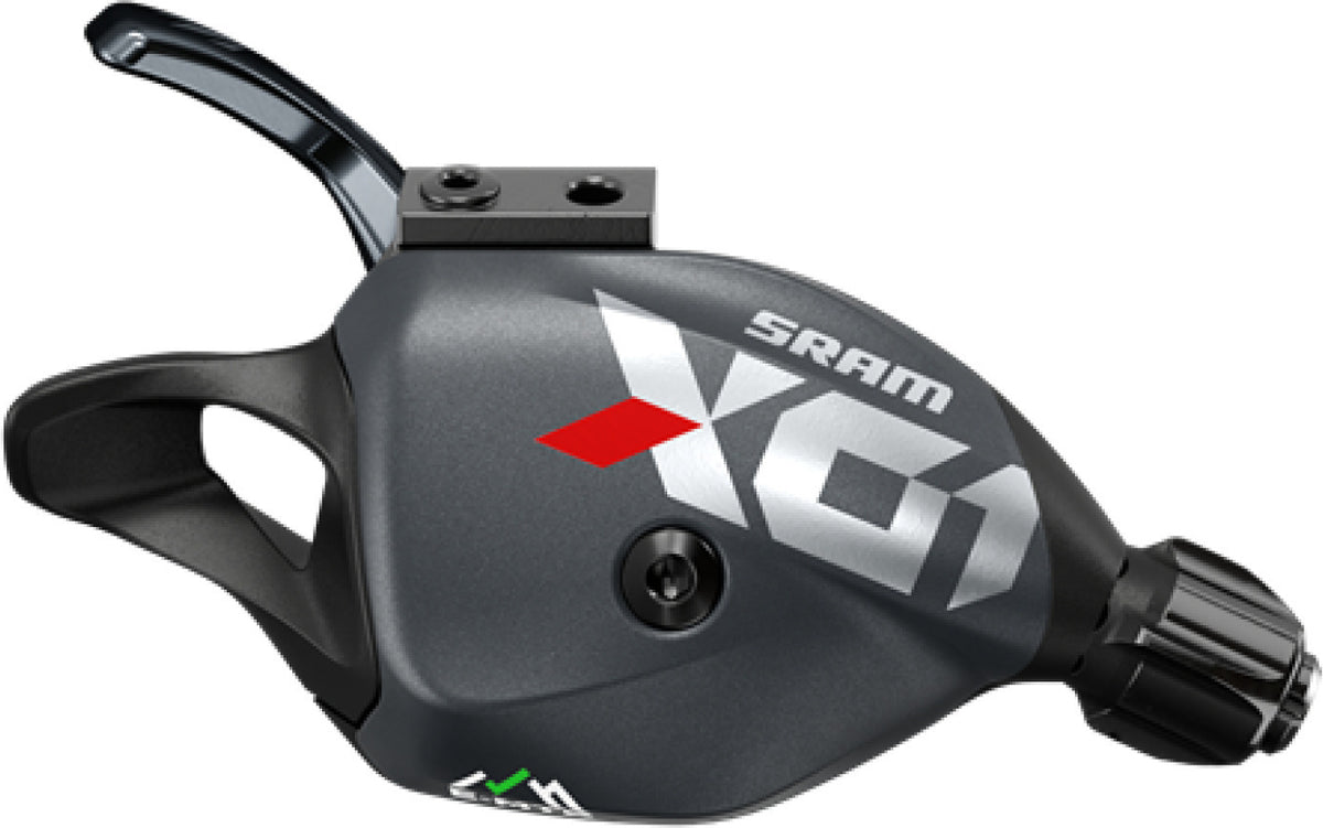 Mando de cambio X01 Eagle Single Click Trigger trasero con abrazadera discreta Red