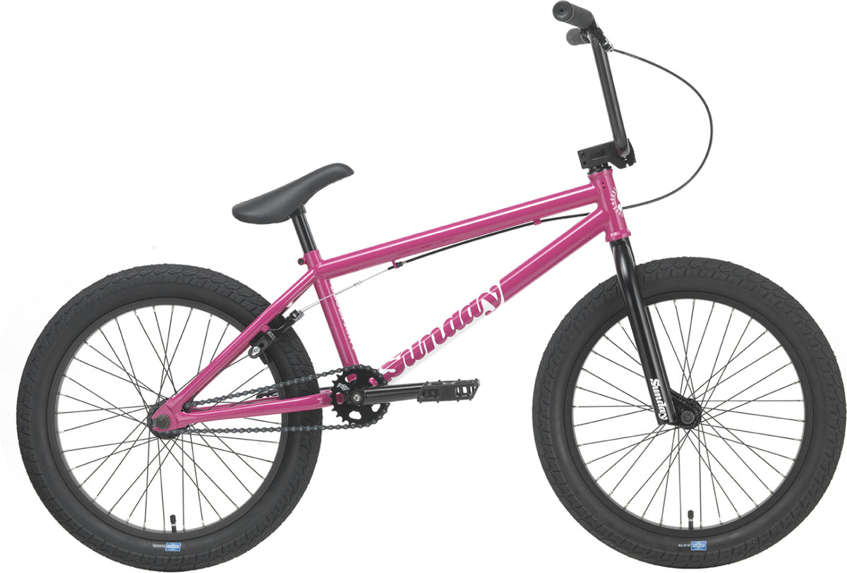 Bicicleta Sunday Blueprint 20" Negro Brillante