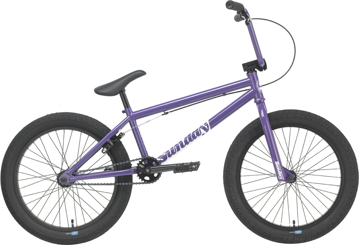Bicicleta Sunday Blueprint 20" Negro Brillante