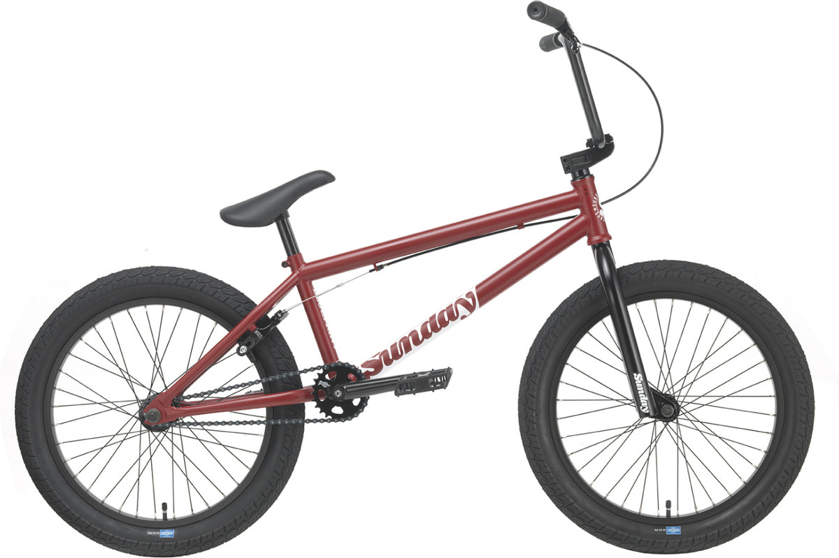 Bicicleta Sunday Blueprint 20" Negro Brillante