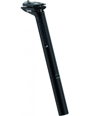 Tija Sillín Deda zero1 Negro 27.2 350mm Bob 20mm - DEDA | ARS Bike Parts