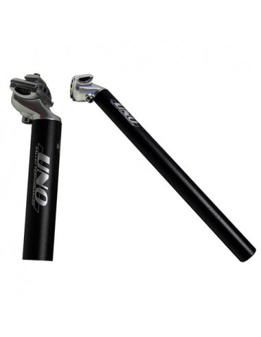 Kalloy-Uno Tija Sillín Kalloy 1 sp-341 Negra 400mm ø25.8 - KALLOY-UNO | ARS Bike Parts