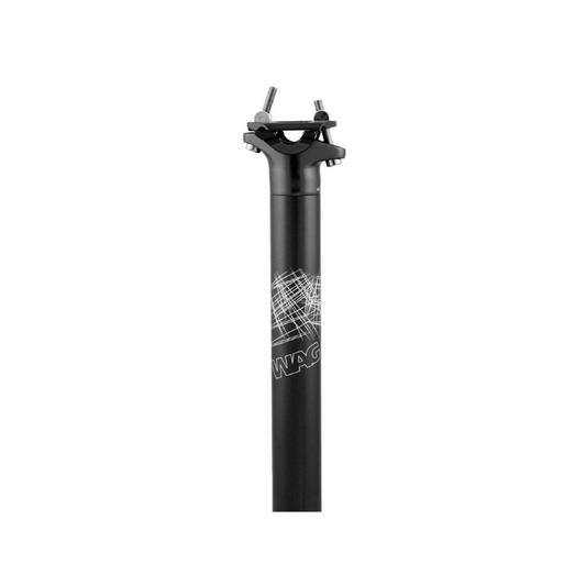 Tija Sillín sp-53 31.6x350mm Negra WAG - WAG | ARS Bike Parts