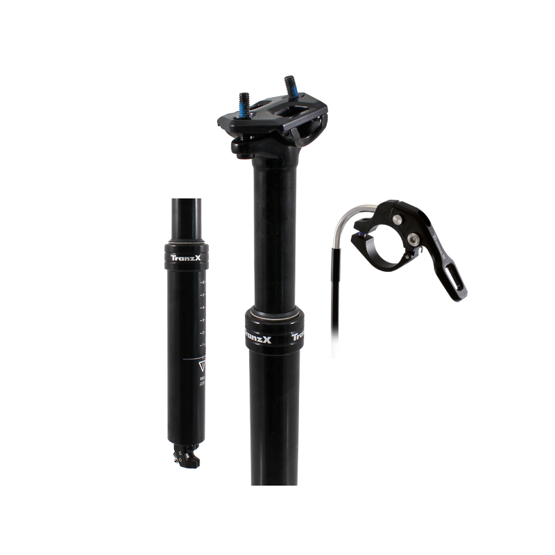 Tija Telescopica 30.9x299mm-80mm Cable Interno Negra