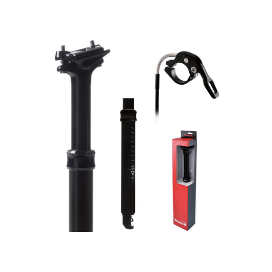 Tija Telescopica 34.9x406mm-125mm Cable Interno Sbo Negra