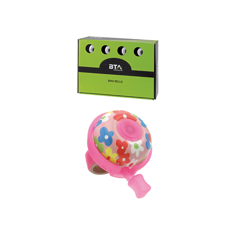 Timbre Aluminio Flowers Rosa WAG - WAG | ARS Bike Parts