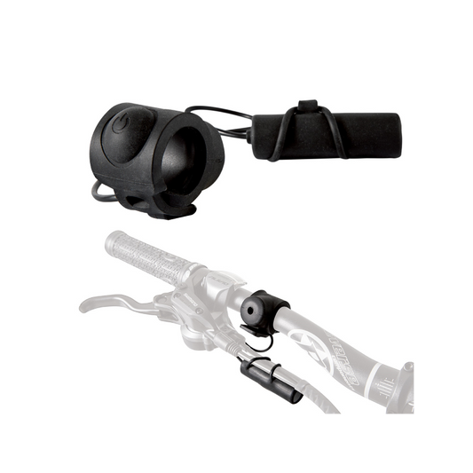 Timbre Electronico 100db, Resistente al Agua WAG Negro Bateria Incluida - WAG | ARS Bike Parts