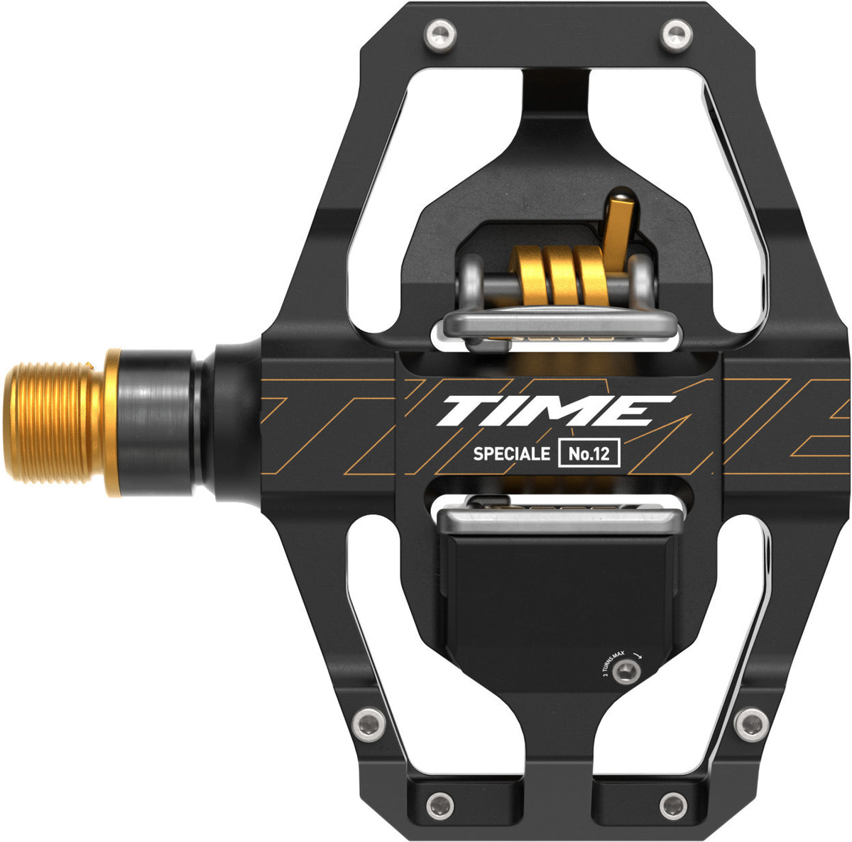 Juego de pedales TIME Speciale 12 Small Titanio-Negro-Oro
