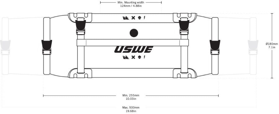 Bolsa Uswe Manillar Roll Top