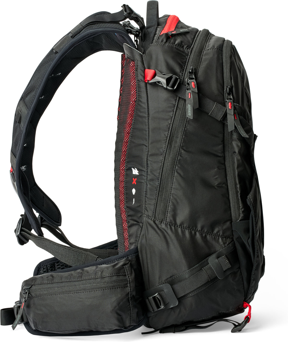 USWE Backpack Zippered VST 16 16 liter black