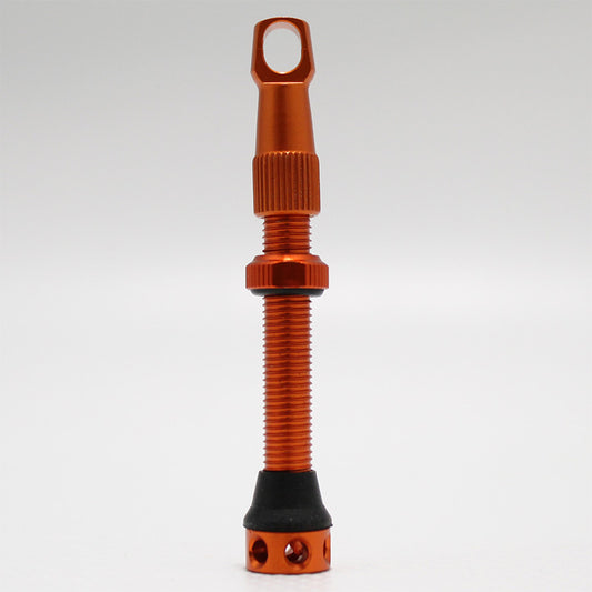 Valvula Nube Tubeless 45mm Naranja Presta - NUBE TUBELESS | ARS Bike Parts