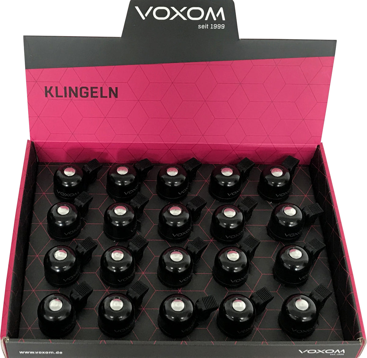 Timbre de bicicleta Voxom Kl1d Caja Expositora