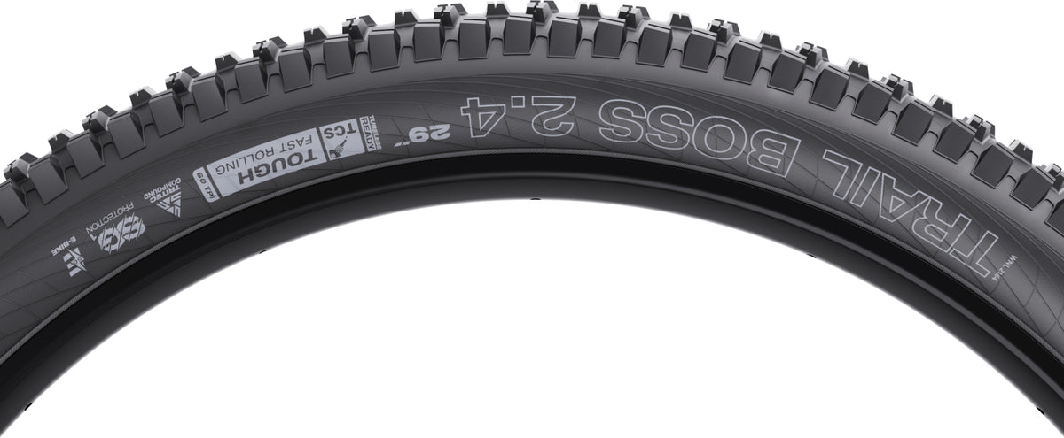 Cubierta Trail Boss 2.4 X 27,5" 60tpi Tritec Ip+e50 / Tough Hg Negro