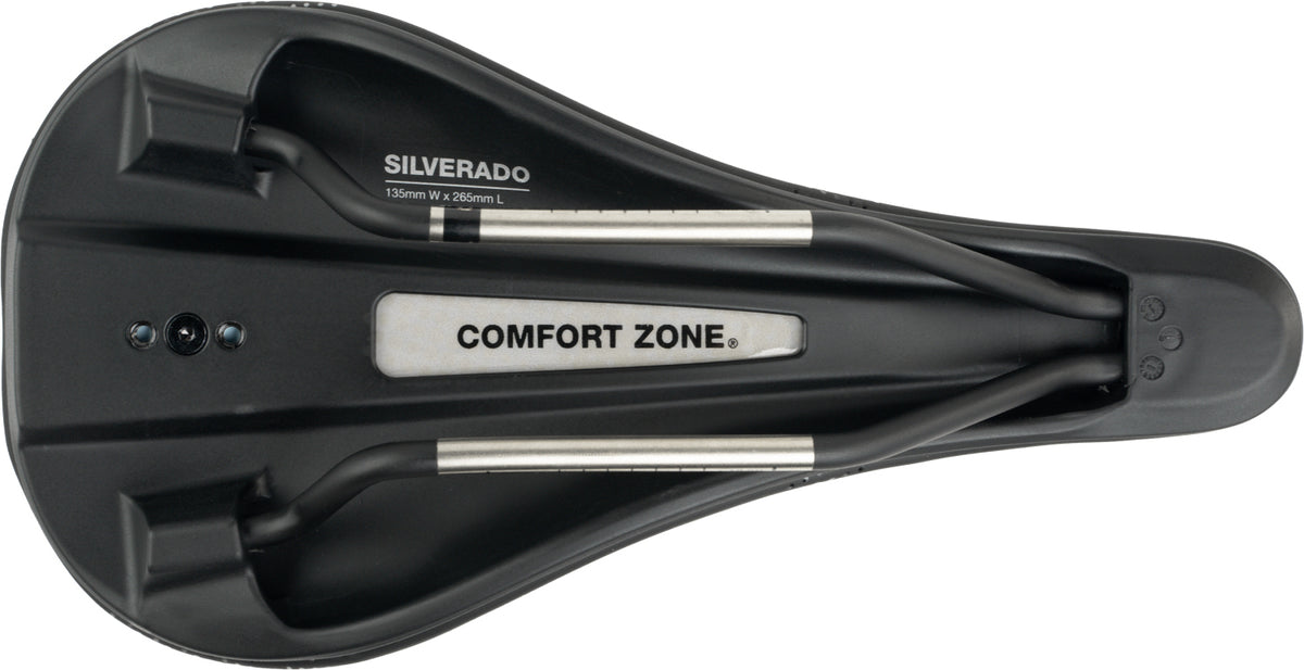 Sillín Silverado Carbon Medium Fusion Form 265 mm, Negro