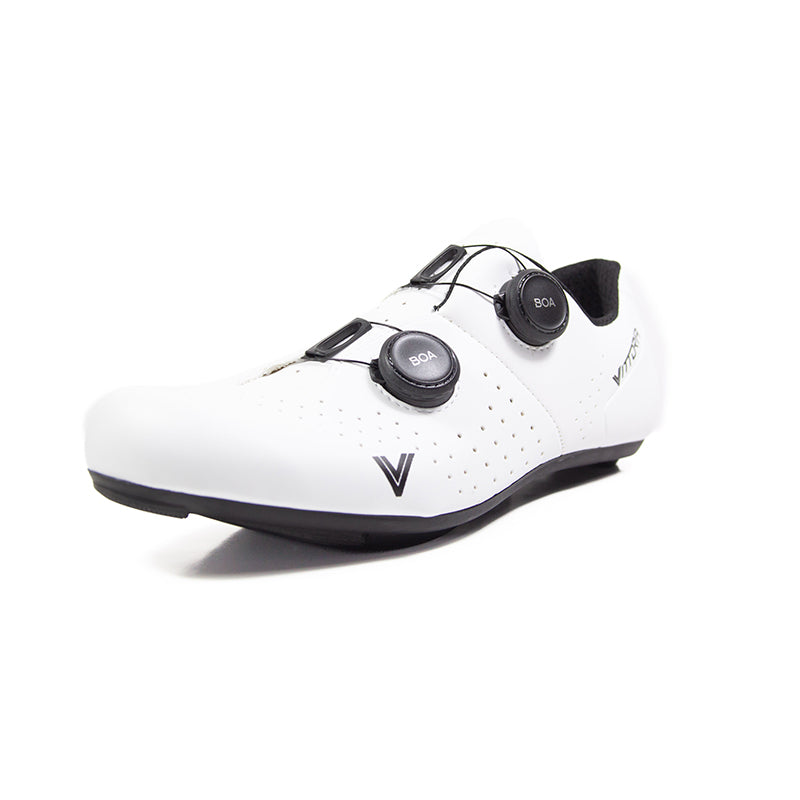 Zapatillas Carretera Vittoria Veloce Blanca T-46 Suela Carbon Composite