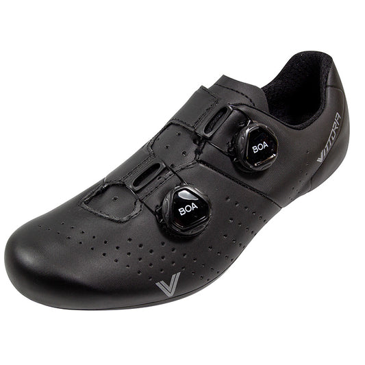 Zapatillas Carretera Vittoria Veloce Negra T-40 Suela Carbon Composite