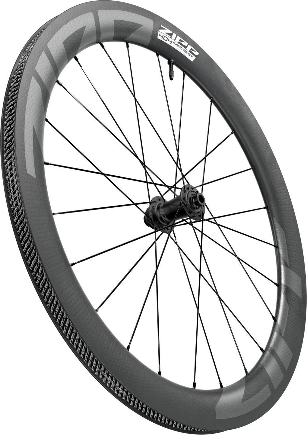 Rueda delantera Zipp 404 Firecrest Disc Centerlock, Tubeless