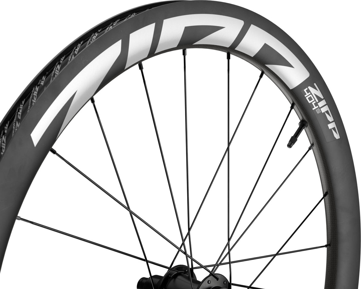 Zipp 404 S Disc Centerlock Vorne, Tubeless Grey Graphic