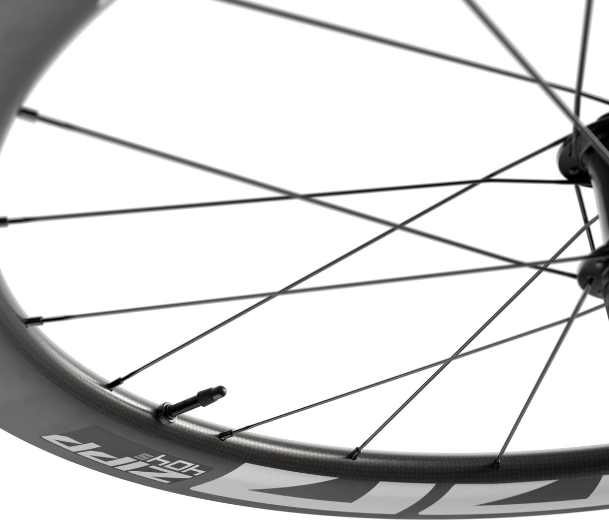 Zipp 404 S Disc Centerlock Vorne, Tubeless Grey Graphic