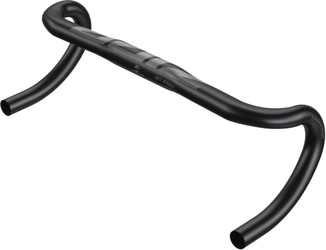 Manillar Zipp Service Course SL 80 Ergo 38cm C-C negro